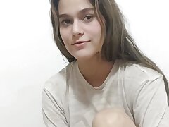 I receive a delicious slit blowjob from my stepbrother and he romps me until he cums in me