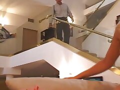 worker caught by manager having office sex as penalty they have to fellate his nuts