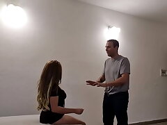 Big cock college man penetrate his lecturer on the office desk to enlarge his exam (Subscribe Crimson to watch full hot videos)