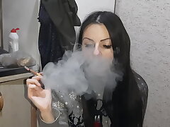My fetish girlfriend smokes and observes me have fuck-a-thon with another lady - G/g Illusion Chicks