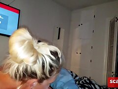 Incredible amateur suck off from hot MILF