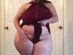 Thick White Chick Built for Big black cock Internal cumshot deep inwards Bum