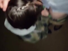 outdoor deep throat facial cumshot