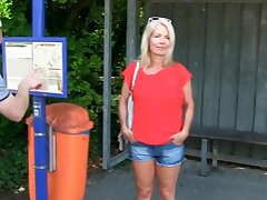 Deutscher Fan Fick Pornography mit gblonder Pornomilf