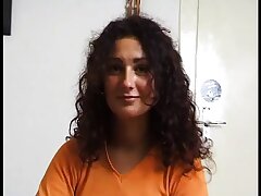 tight teenage pussy gets smallish faux-cock stuck inside her