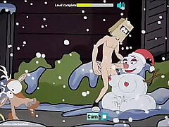 Fuckerman - Porking Santa in the Booty in Cold Xmas Snow