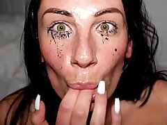 Meaty CUM LOADS ON Lil TEENS - Glue Sopping Faces Compilation