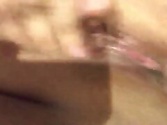 Mexican BBW toying with her pussy