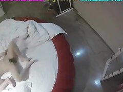 white haired older fellow hotwife in motel