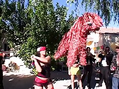 Super-sexy youthfull milky ass-fuck black-haired girl next door in pinkish mesh fucks a ample rod
