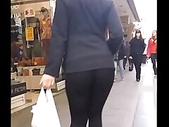 stellar gal in skin cock-squeezing leggings