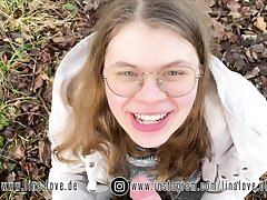German Teenager 18yo very first Sucky-sucky OUTDOOR