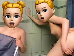 My step brother ravage me in the bathroom