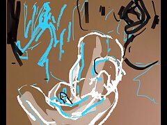 Glamour art slide flash