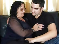 Grandmother Receives Anal invasion