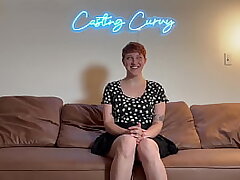 Audition Curvy: Big Orb Art Slut Attempts Out For Porn