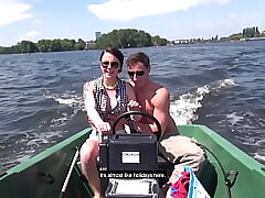 THE BOAT IS SINKING!! Gang a Three way Penetrate under the SUN (FULL SCENE)- StevenShame.Dating