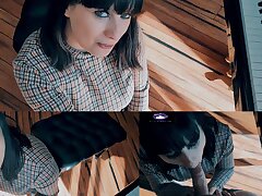 Piano lecturer loves to deepthroat her schoolgirls cock