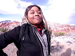 Gf inhales her boyfriends dick in the desert Multiracial Point of view Suck off Muddy Head