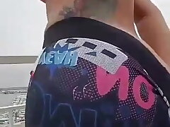 Spanish dame insane on rooftop