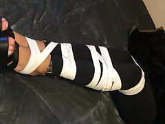 Gams trussed up