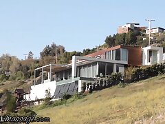 AllGirlMassage Lesbian Step-Daughters Rubdown MILF Mommy!