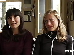 Ersties: Sexy Lesbian Homies Attempt Something Fresh By Dressed in a Cable On