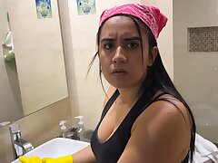 My new maids first-ever day on the job