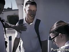 Bullied babes r. bang threeway