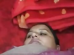 Indian immense tit aunty romped