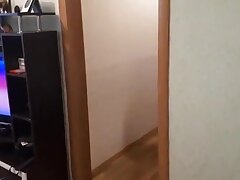 Russian chick jerks