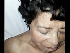 Fucking my grandma at my house part (3)
