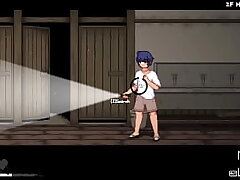 &vert; Tag After College &vert; Ghost big rump women want to pulverize me in abandoned building Anime porn Game Gameplay P1