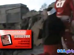 norwegian russian jente Blow-job