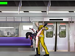 Undercover lady &vert;Stage 2&vert; Spy lady is caught and fucked in the butt for an overcharge of jizz inside &vert; Anime porn Game Gameplay &vert;P2