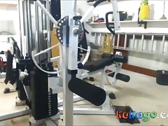 Naked Workout with Electro-hitachi 5 of 5
