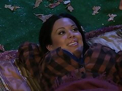 Torrid sex in romantic atmosphere