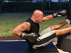 THE ITALIAN POUND MACHINE WORKS OUT EVERYDAY SO HE CAN POUND OUT THE BABES LIKE NO OTHER