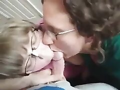 Plumper Wifey & Friend Get Facial Prizes