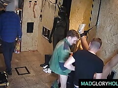 Busty Cougar Gang-fucked in Glory Fuck-hole