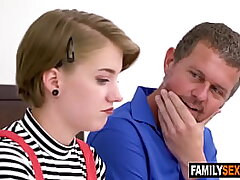 Sleazy stepuncle pulverizes cherry stepniece