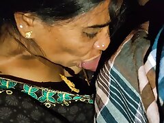 Desi Aunty Giving Steaming Blowjob to Uncle