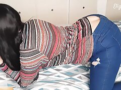 WRONG BED!! I penetrated my stepsister's best friend and recorded it for her