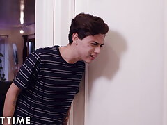 Caught Fapping - Ambled in on My Friend's Sista Camming!