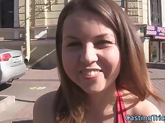 Euro bombshell banged at fake audition
