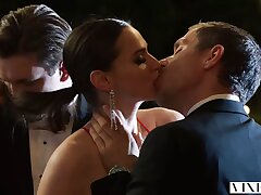 VIXEN Tori Black Takes on 2 Cocks In An Award Show After P
