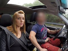 HUNT4K. Cheating permits blond girl knead strangers beefstick for