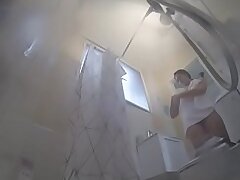 Natalia gets caught soaping her Hefty Cupcakes in the douche