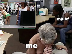Hard-core PAWN - Roggie Zee Takes Unusual Dick For Money While Bae Watches And Sadly Records The Proceedings