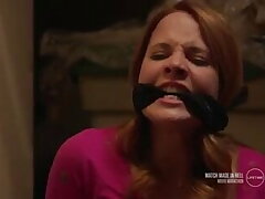 Katie Leclerc cleave ball-gagged in 'A bridge's vengeance